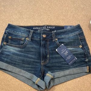American Eagle “Shortie” Style Jean Shorts